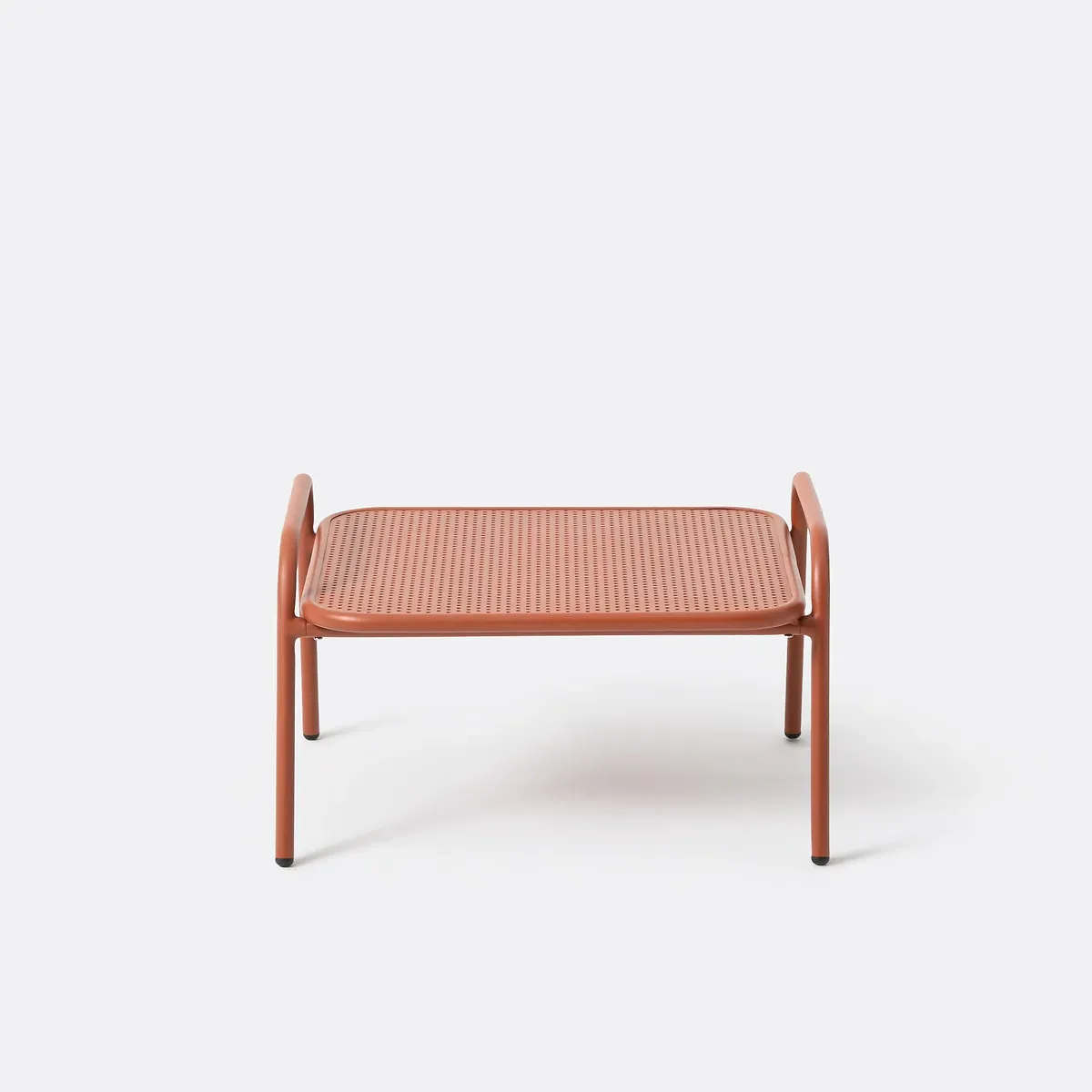 Lysa Coffee Table/Footrest - Terracotta, Aluminium alternate view