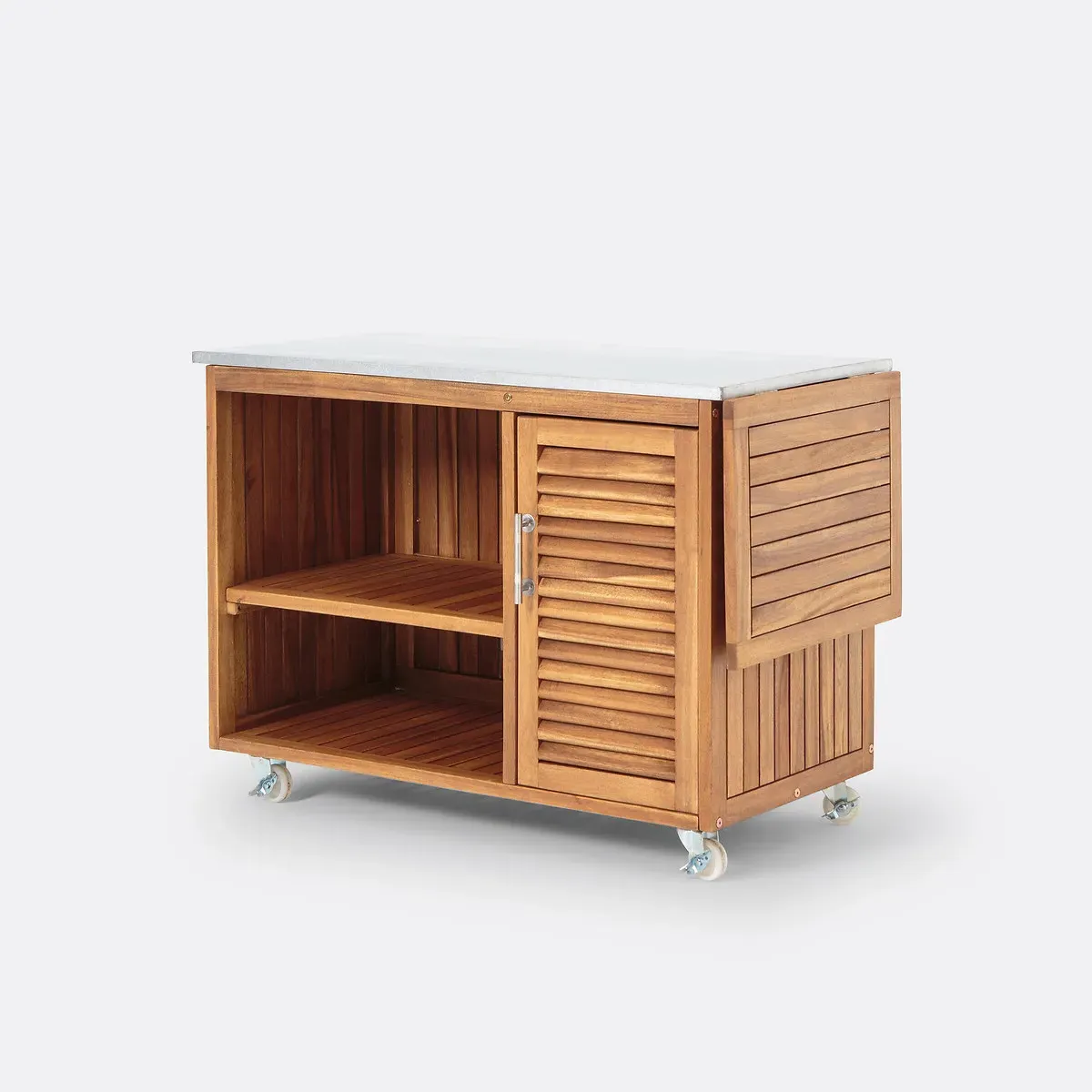 Maclor Garden Serving & Storage Trolley - Acacia alternate view