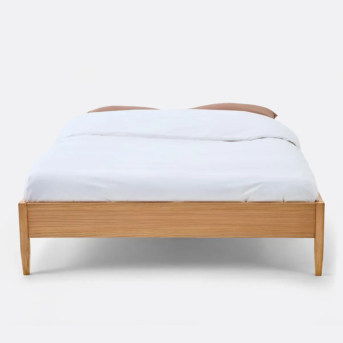 Madara Double Size Bed Frame with Slatted Base - Oak alternate view