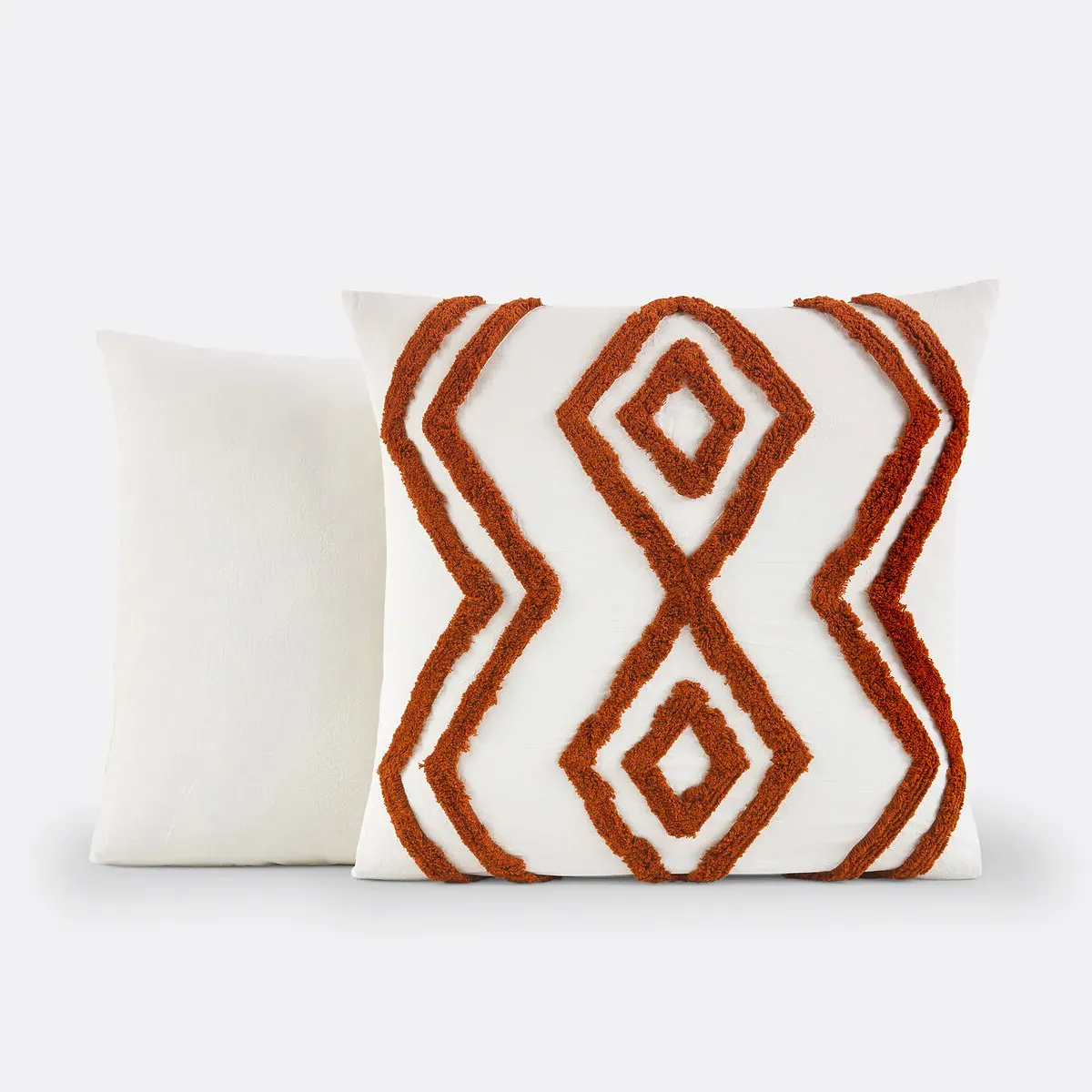 Madiba Tufted Pillowcase - Off-White, Cotton alternate view