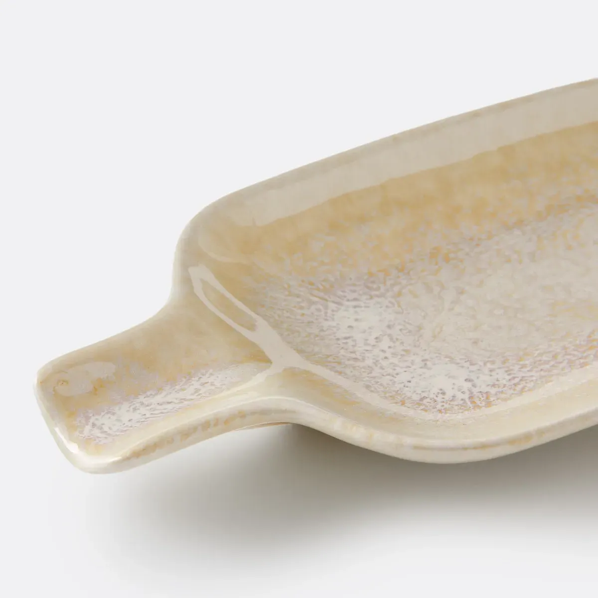 Madlena Spoon Rest - Pearly Beige, Stoneware alternate view