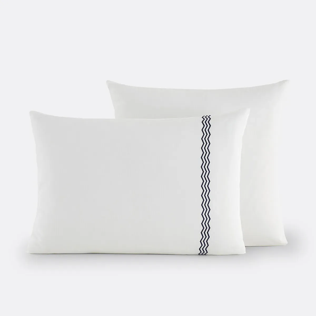 Magda Pillowcase - White, Cotton Percale product