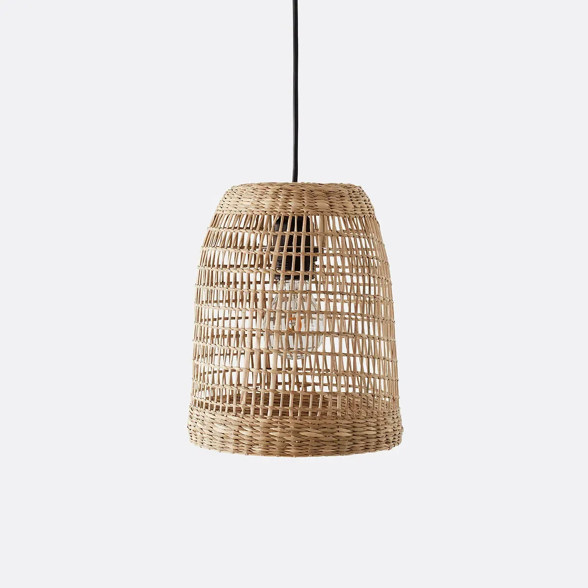 Makita Small Round Pendant Light - Natural, Woven Grass product