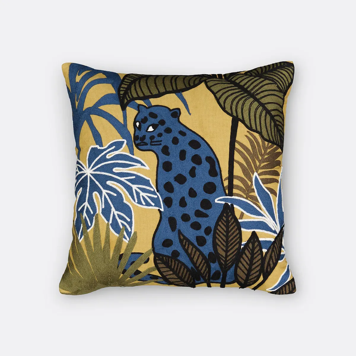 Malacca Embroidered Cushion Cover - Multi-Coloured, Cotton product