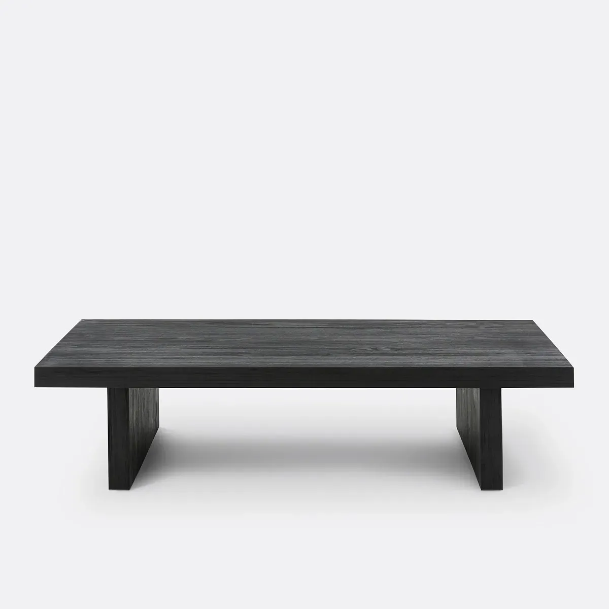 Malio Coffee Table - Black, Solid Pine alternate view