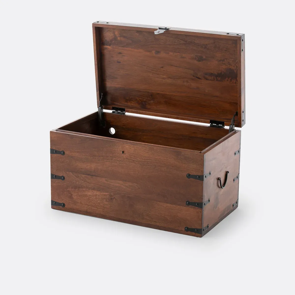 Mang Solid Mango Wood Trunk - Brown alternate view