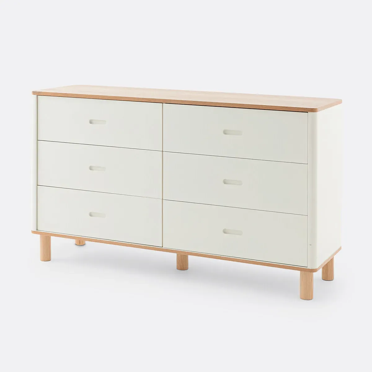 Manoe 6-Drawer Chest - Oak, MDF product