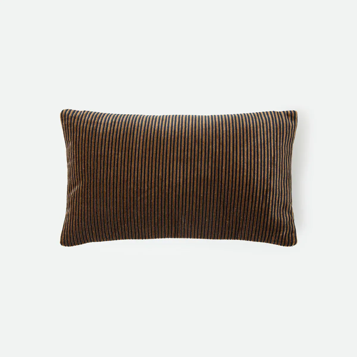 Manoki Striped Rectangular Cushion Cover - Blue, Velvet product