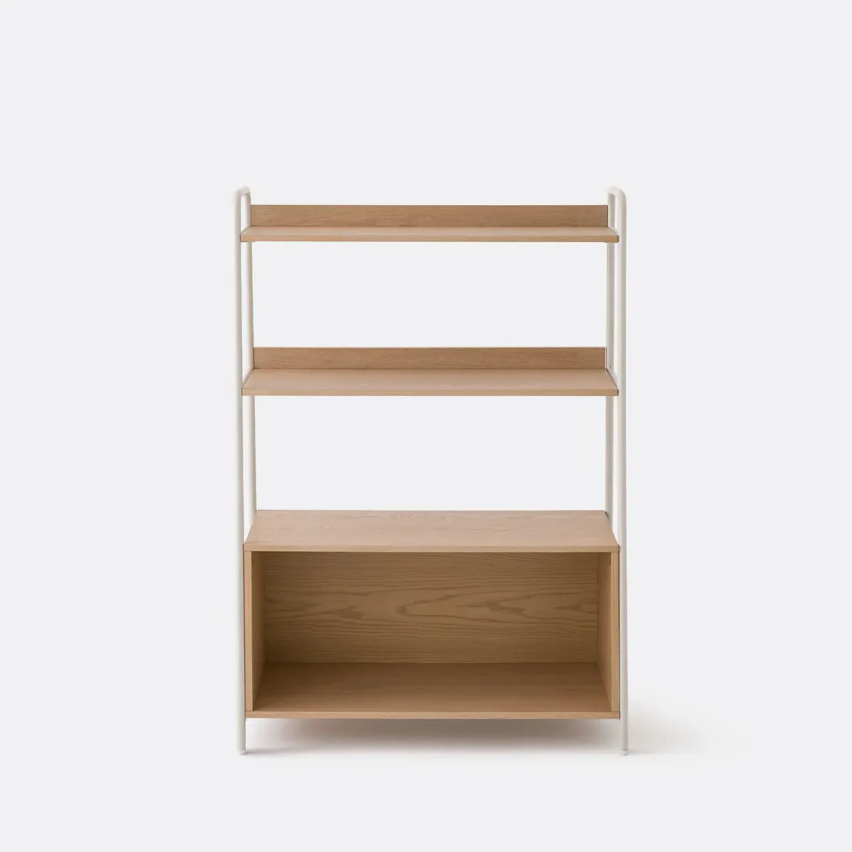 Marcus Shelving Unit with Storage - Natural, Oak alternate view