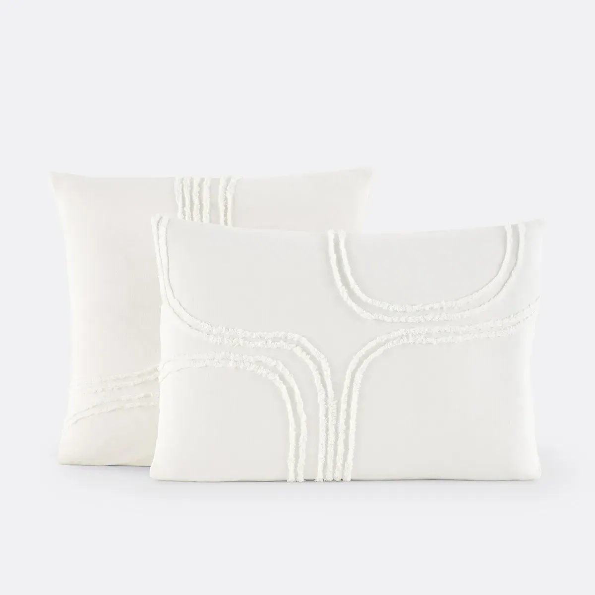 Massimo Tufted Pillowcase - Off-White, Cotton product