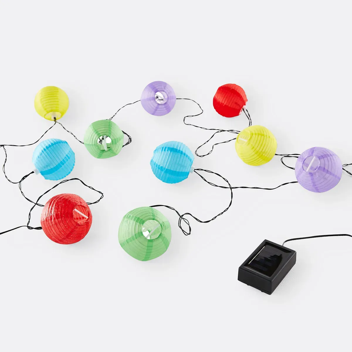 Masti Solar LED Light Garland - Multi-Coloured, Nylon product