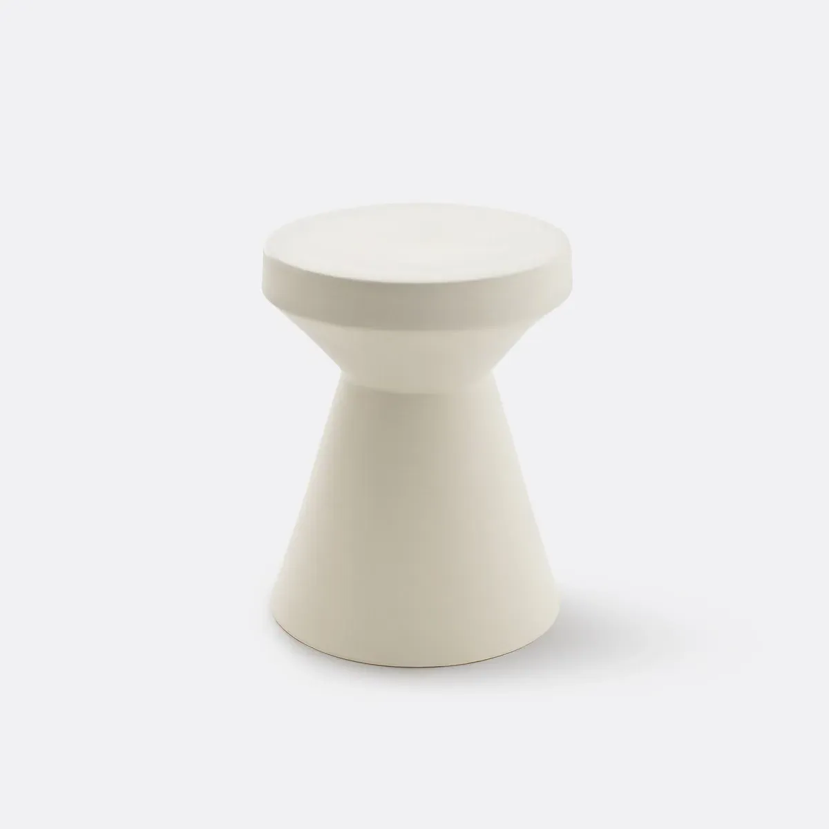 Matmat Round Ceramic Side Table - Ecru product