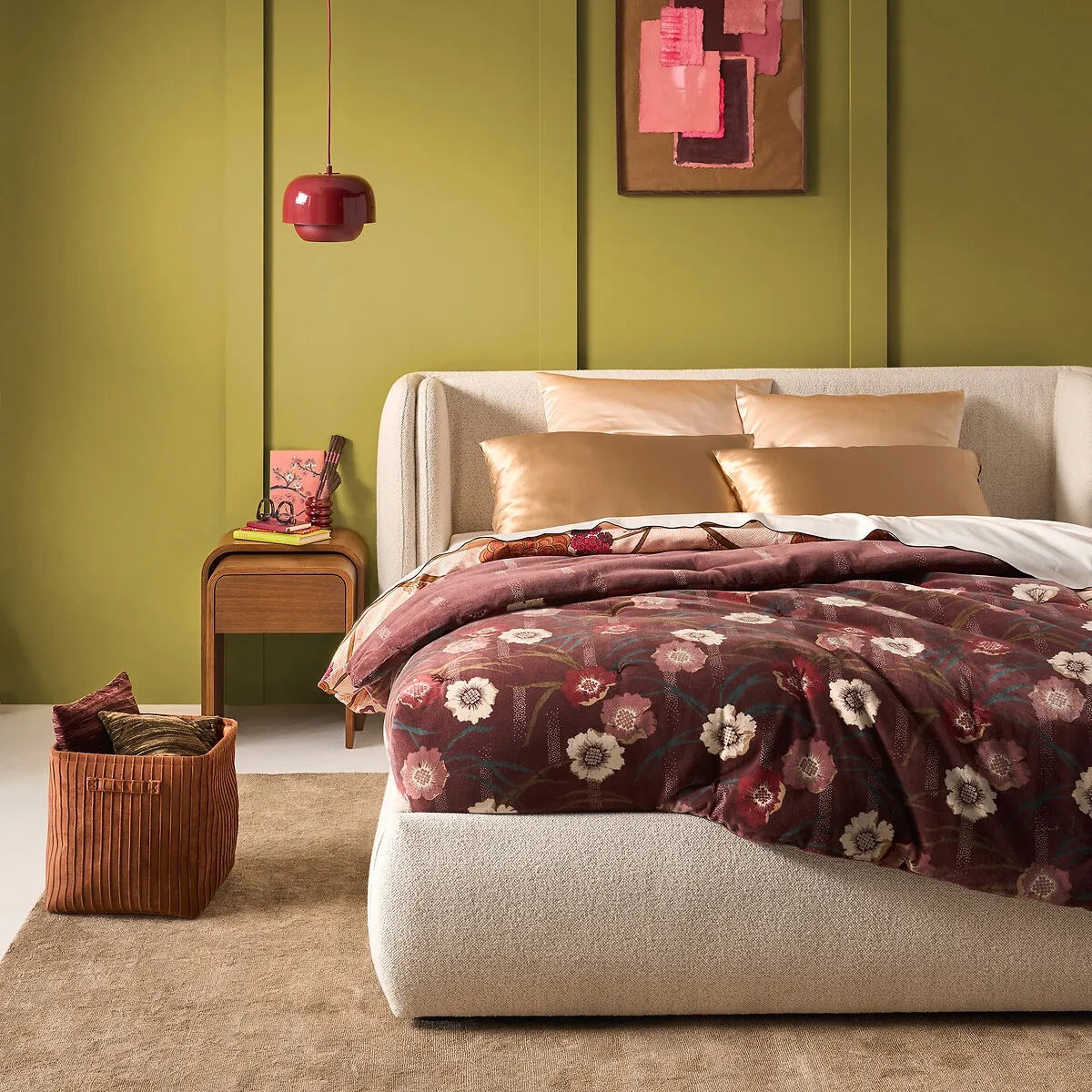 Menaiki Duvet Cover - Printed, Cotton Satin alternate view