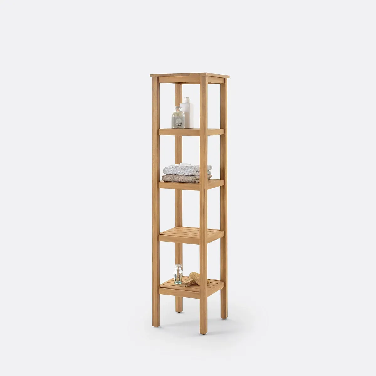 Mercure Bathroom Column Unit - Acacia alternate view