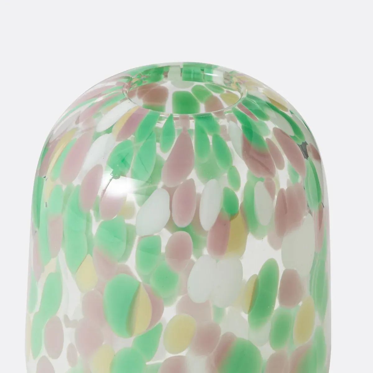 Miaro Small Glass Vase - Multi-Coloured alternate view