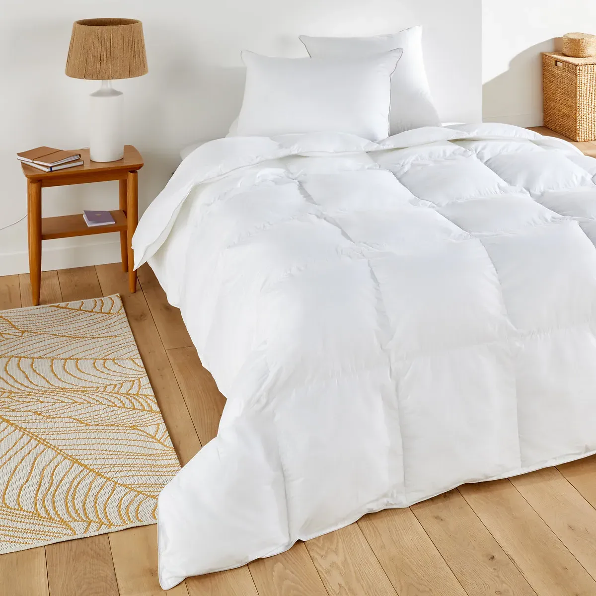 Mid-Season Duvet 250g/m² - White, Cotton Percale product