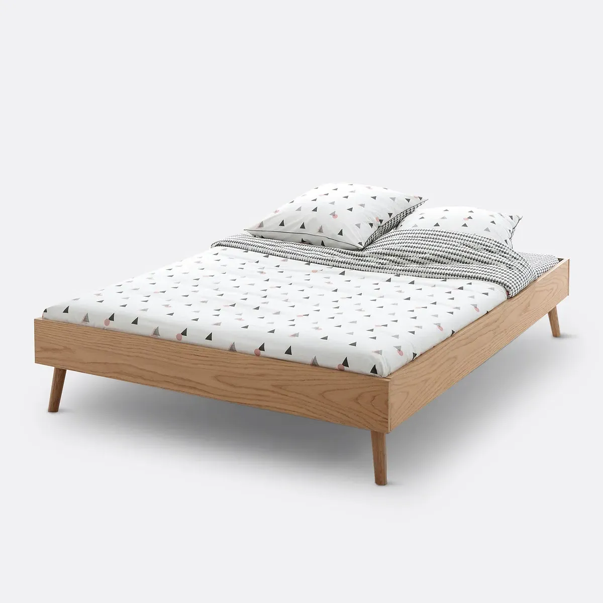 Miji Super King Size Bed Frame - Oak Veneer product