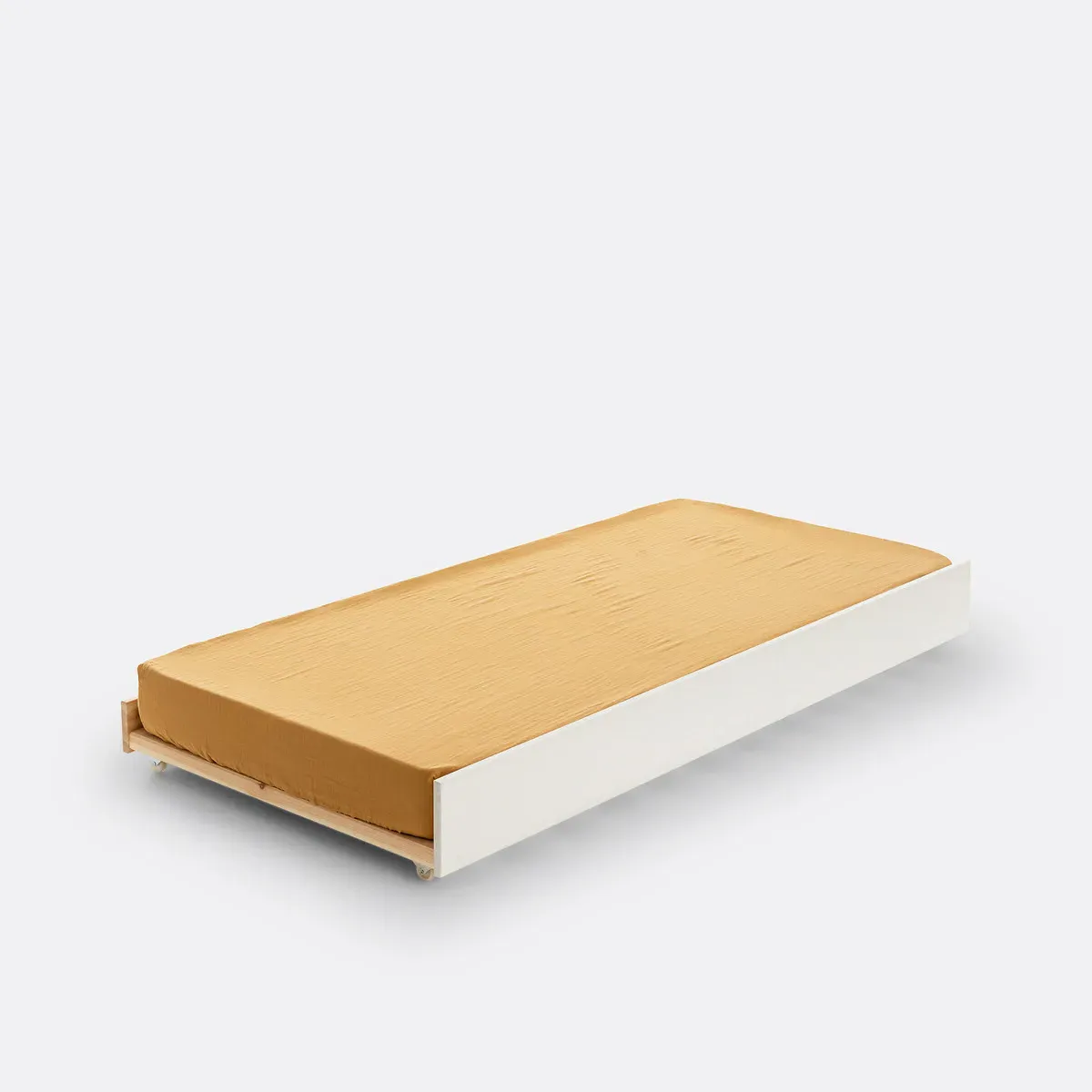 Mileo Under Bed Drawer - White, Solid Pine alternate view