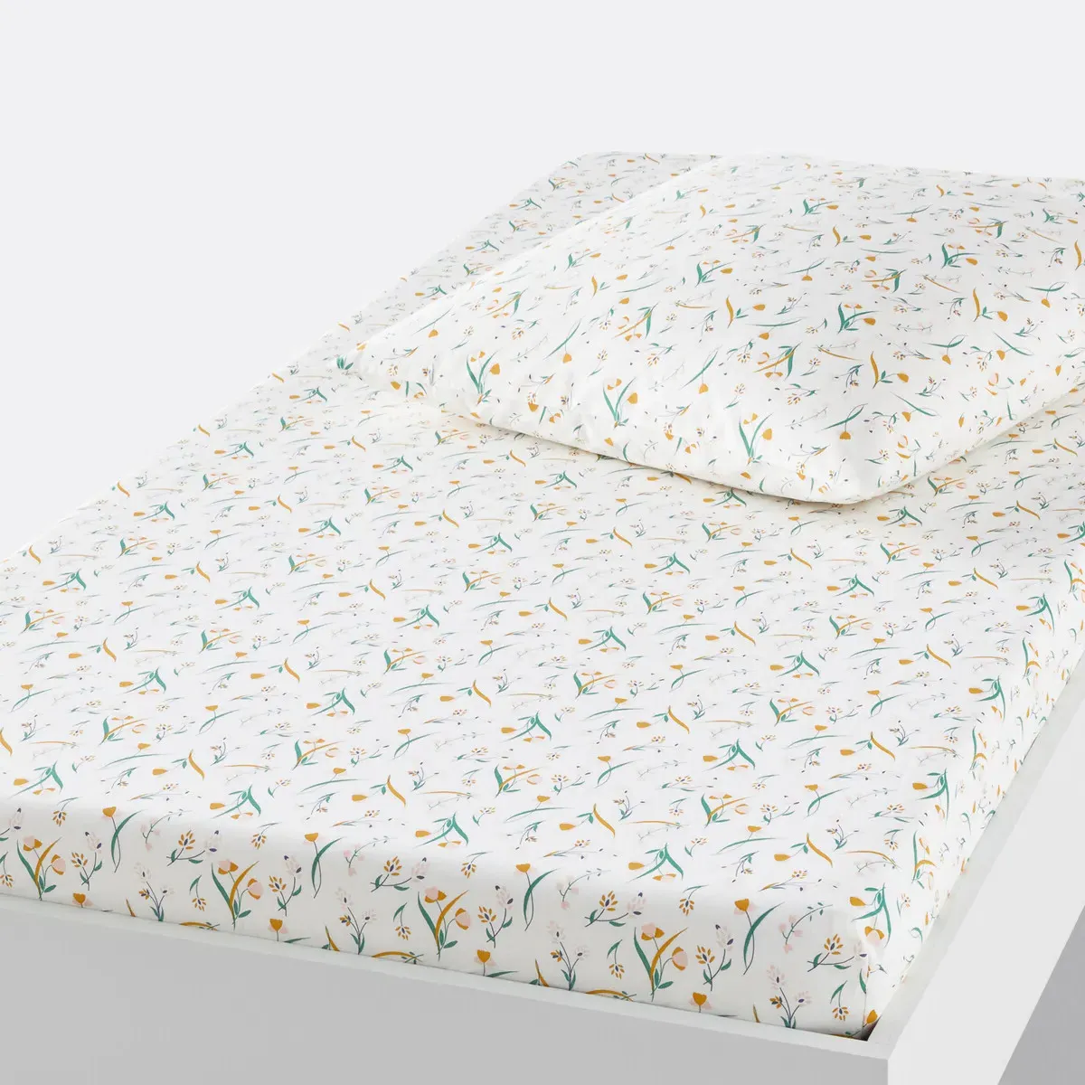 Miria Fitted Sheet Floral Print - Organic Cotton product