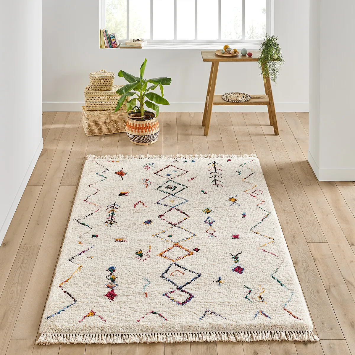 Miro Berber Rug - Multi-Coloured, Polypropylene product