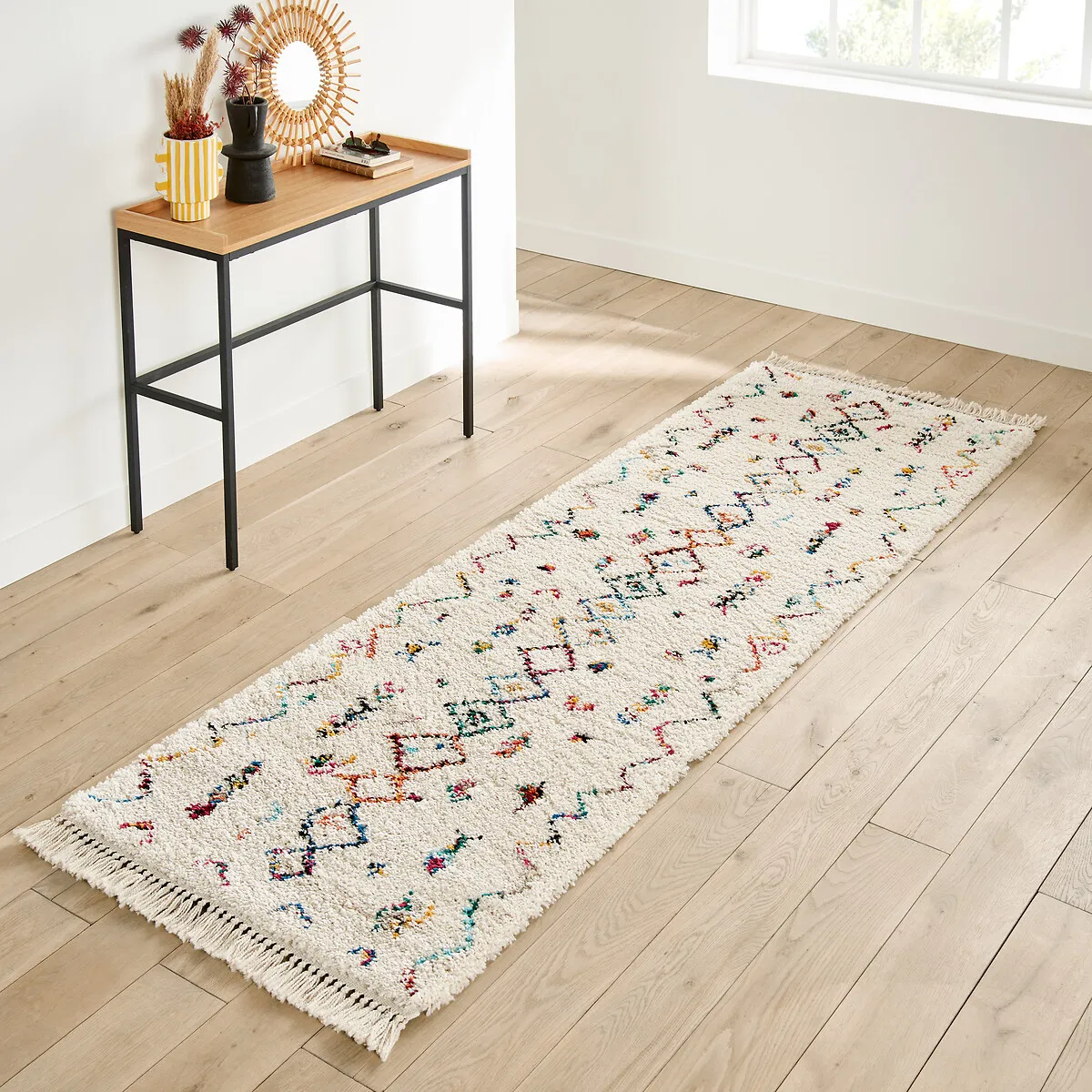 Miro Berber Style Corridor Runner Rug - Multi-Coloured product