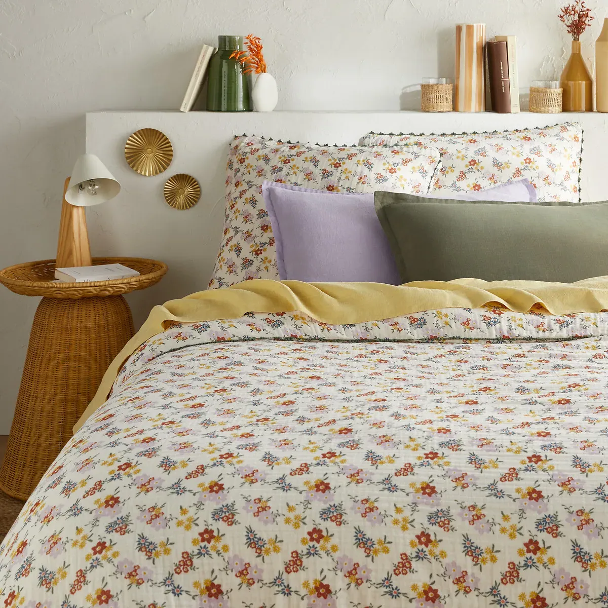 Missia Duvet Cover - Floral Print, Cotton Muslin product