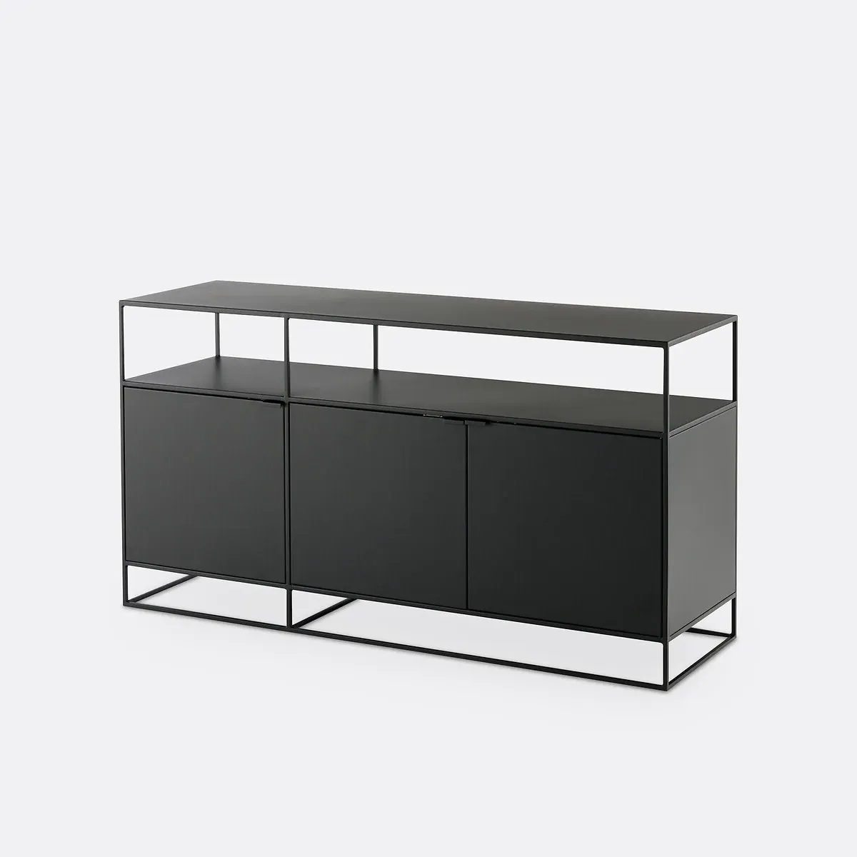 Miva Steel Sideboard with Storage - Black product