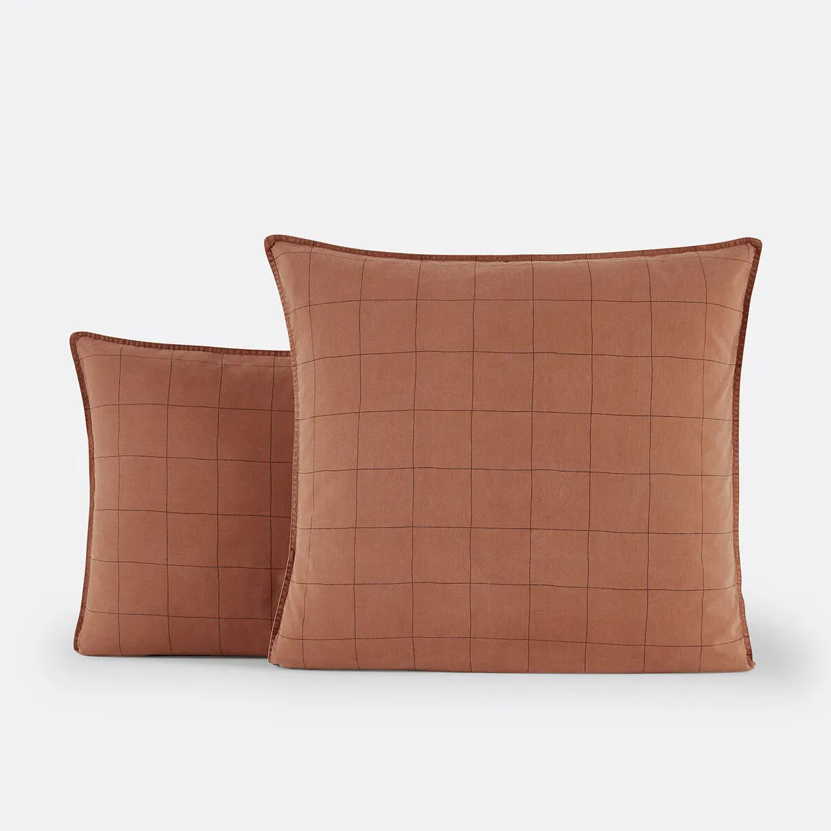 Monille Checked Pillowcase - Cotton product