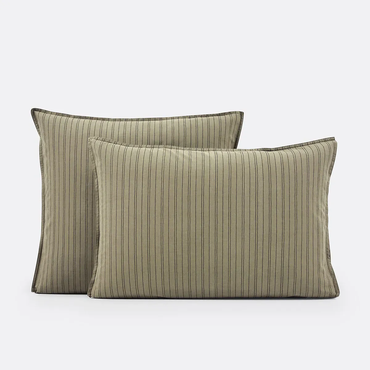 Monille Pillowcase - Striped Print, Washed Cotton product