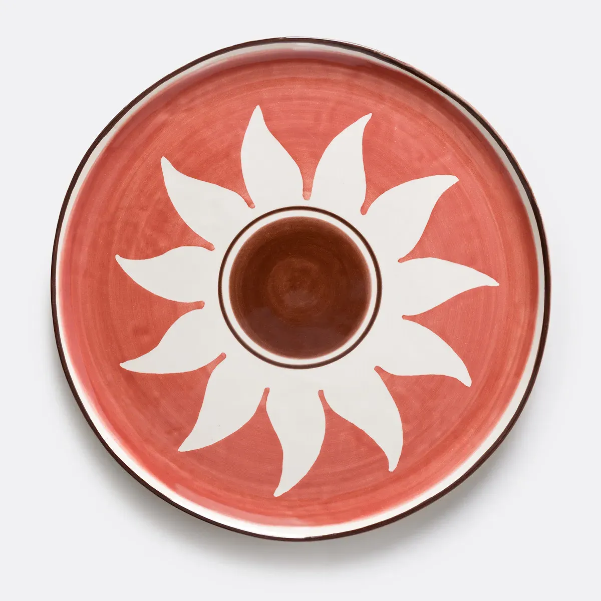 Montesol Round Stoneware Platter - Multi-Coloured product