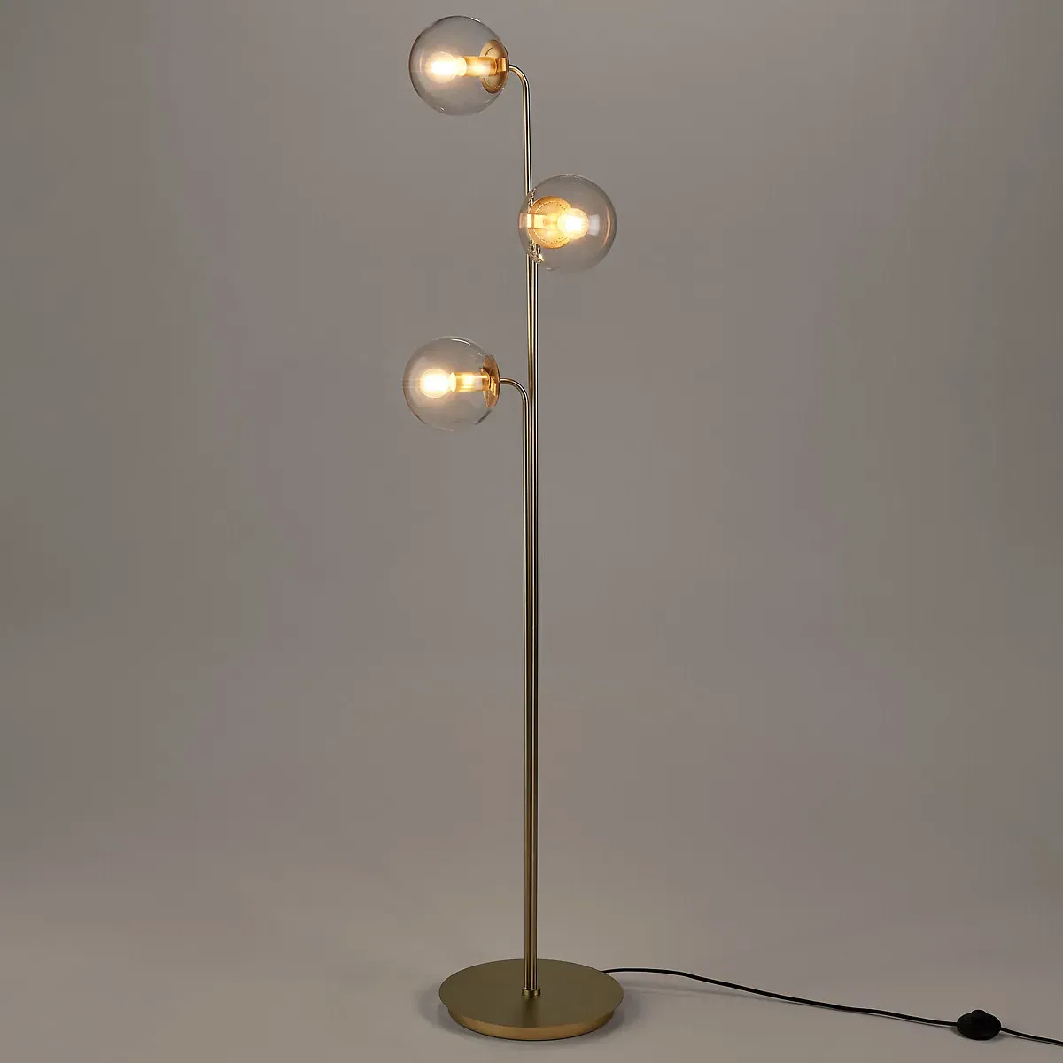 Moricio Floor Lamp - Brass, Glass alternate view