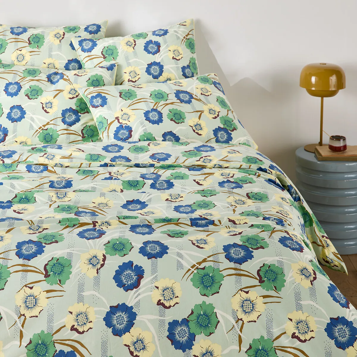 Mowan Floral Duvet Cover - Printed, Cotton Percale alternate view