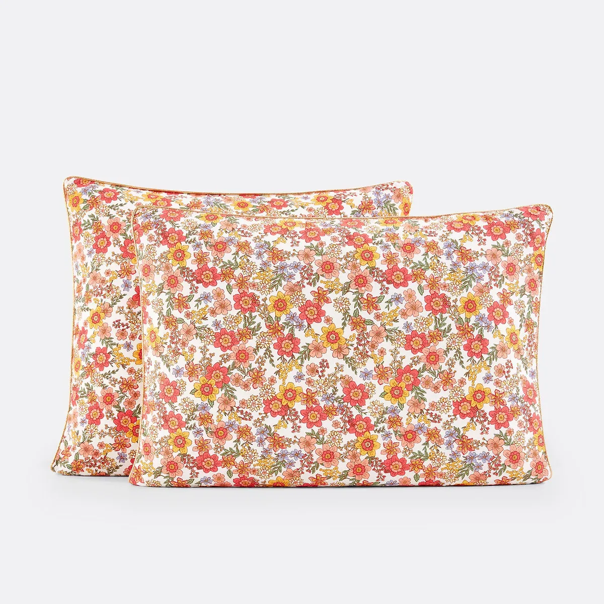 Mérédith Pillowcase - Floral Print, Washed Cotton product