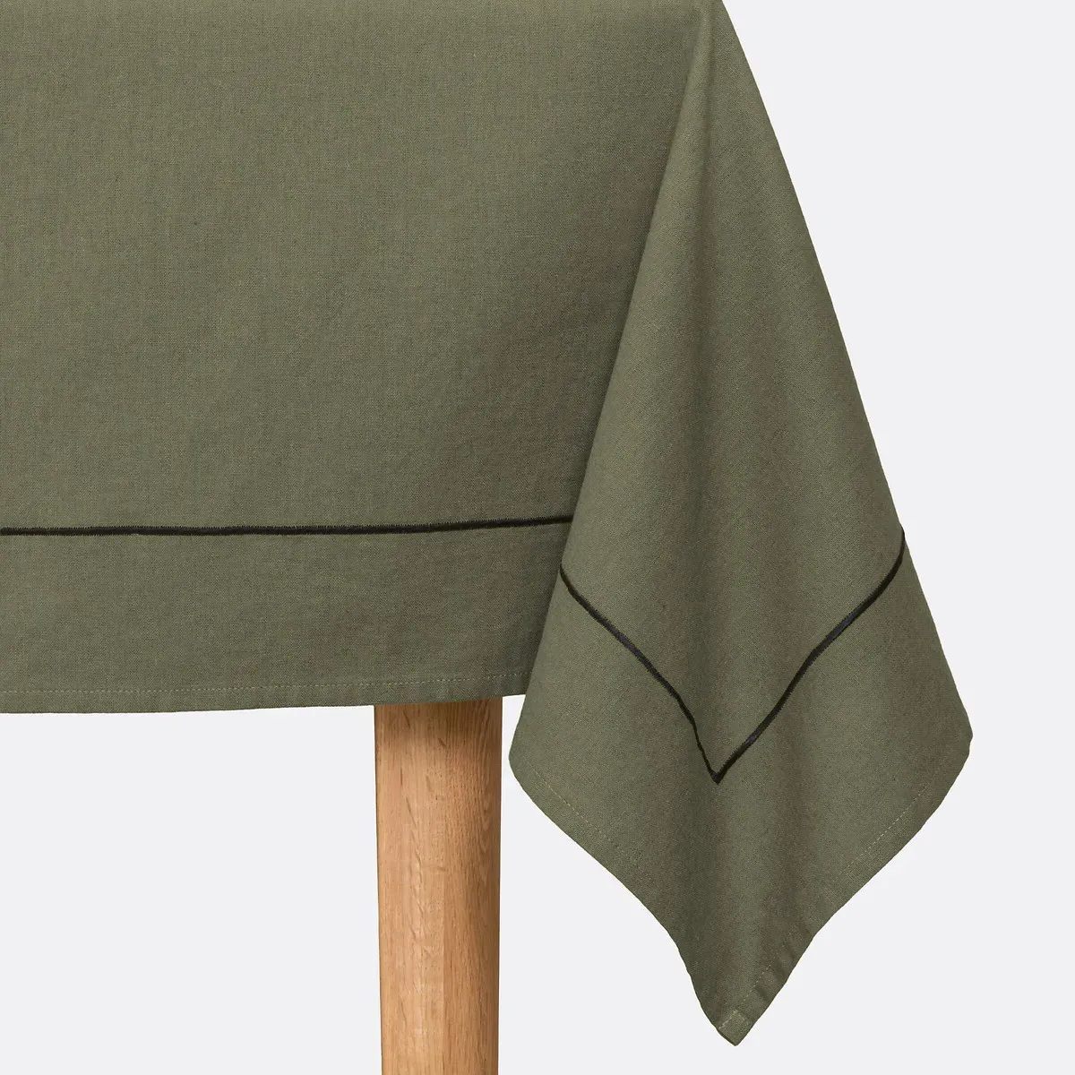 Métis Bourdon Tablecloth - Khaki, Cotton Linen product