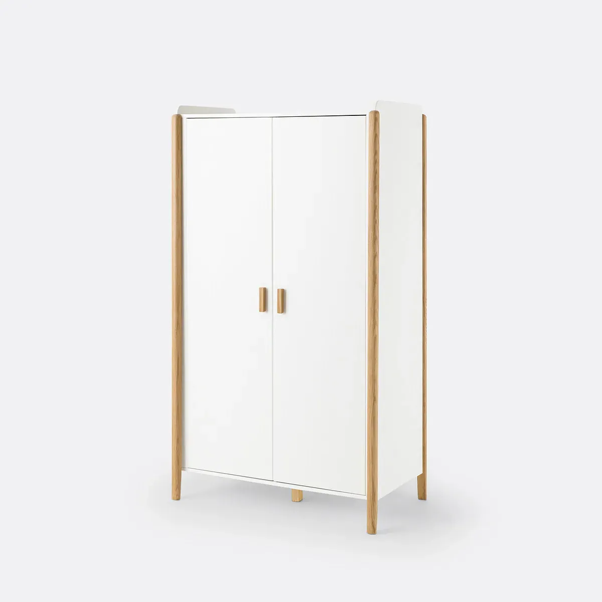 Nadil Wardrobe with Hanging Space - White, MDF product