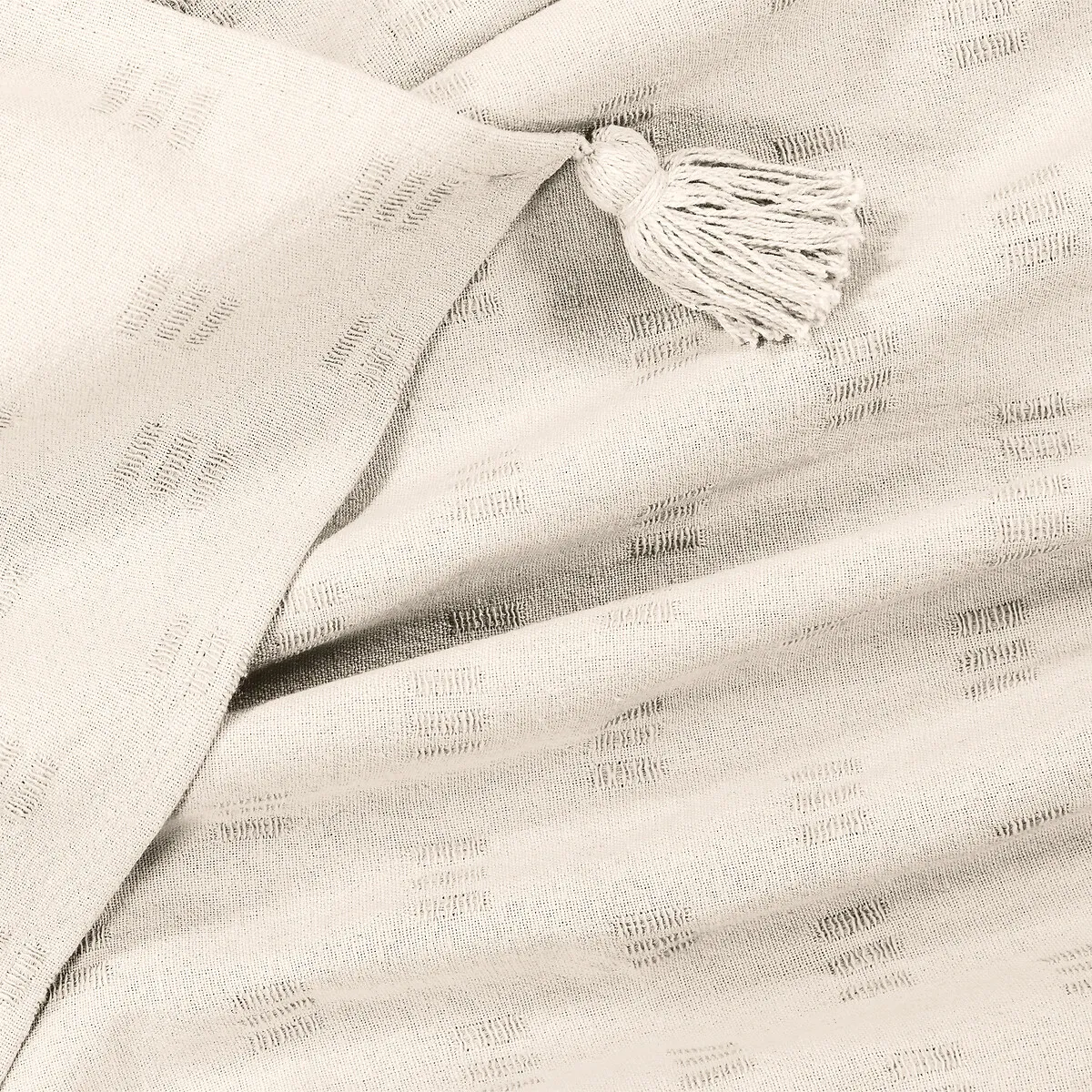Nado Cotton Bedspread - Ecru alternate view
