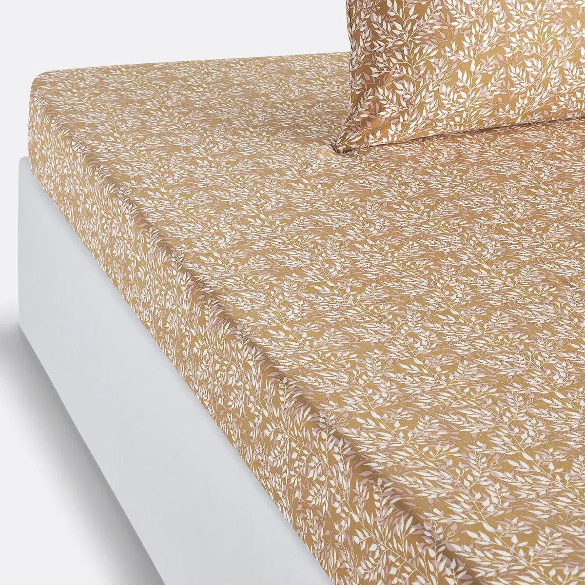 Nara Floral Fitted Sheet - Printed, Cotton Percale product