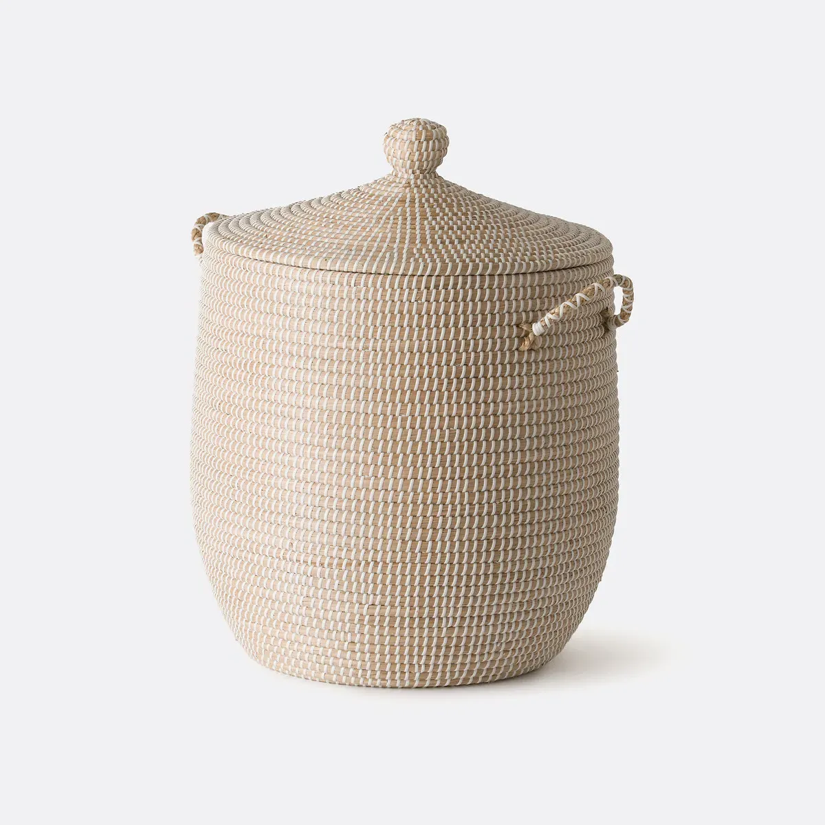 Natala Woven Basket with Lid - Natural product