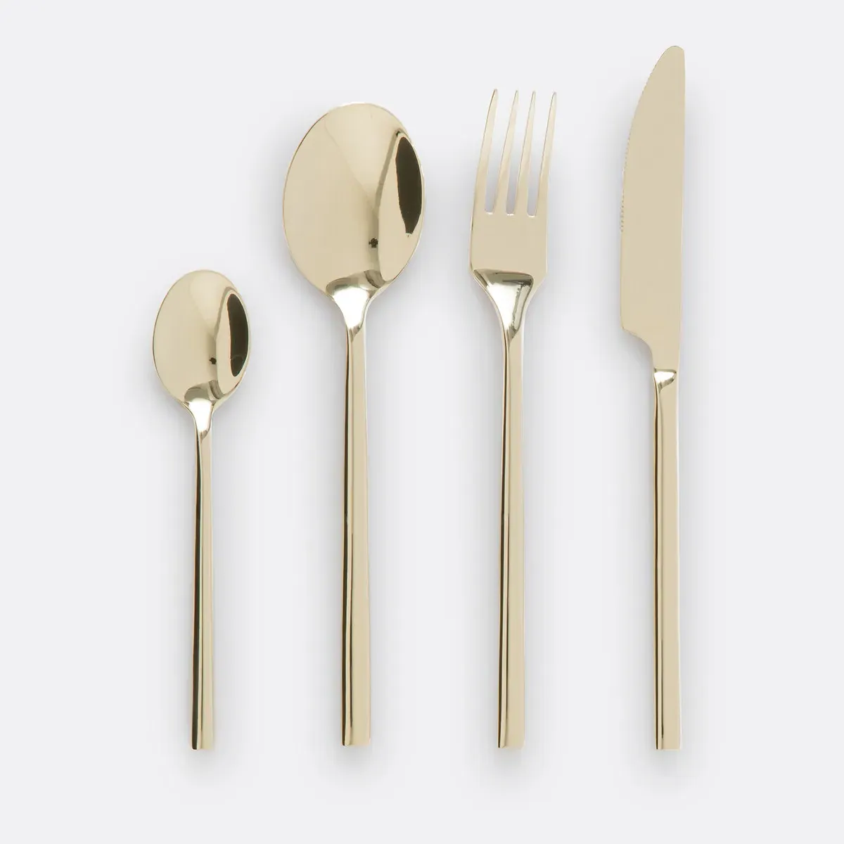 Nazama 24-Piece Cutlery Set - Champagne, Stainless Steel product