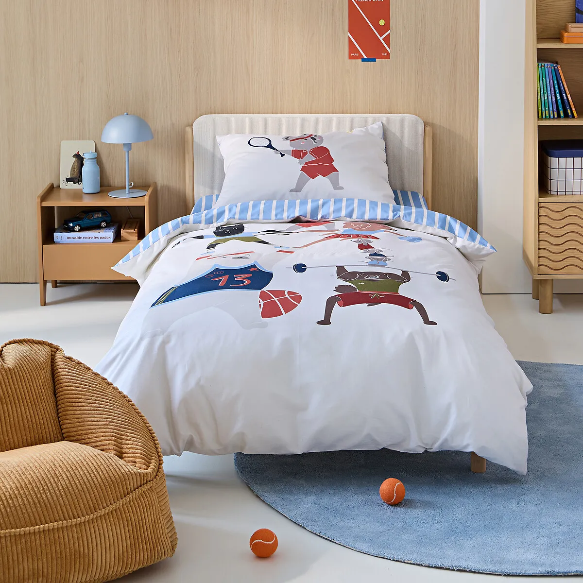 Neilo Pillowcase - Ecru, Recycled Cotton alternate view