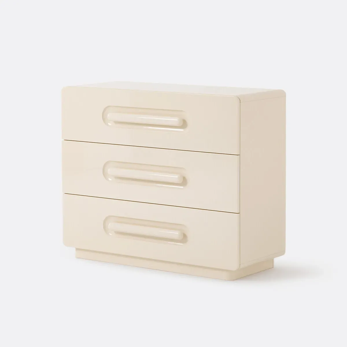 Newcool 3-Drawer Chest - Ivory, MDF product