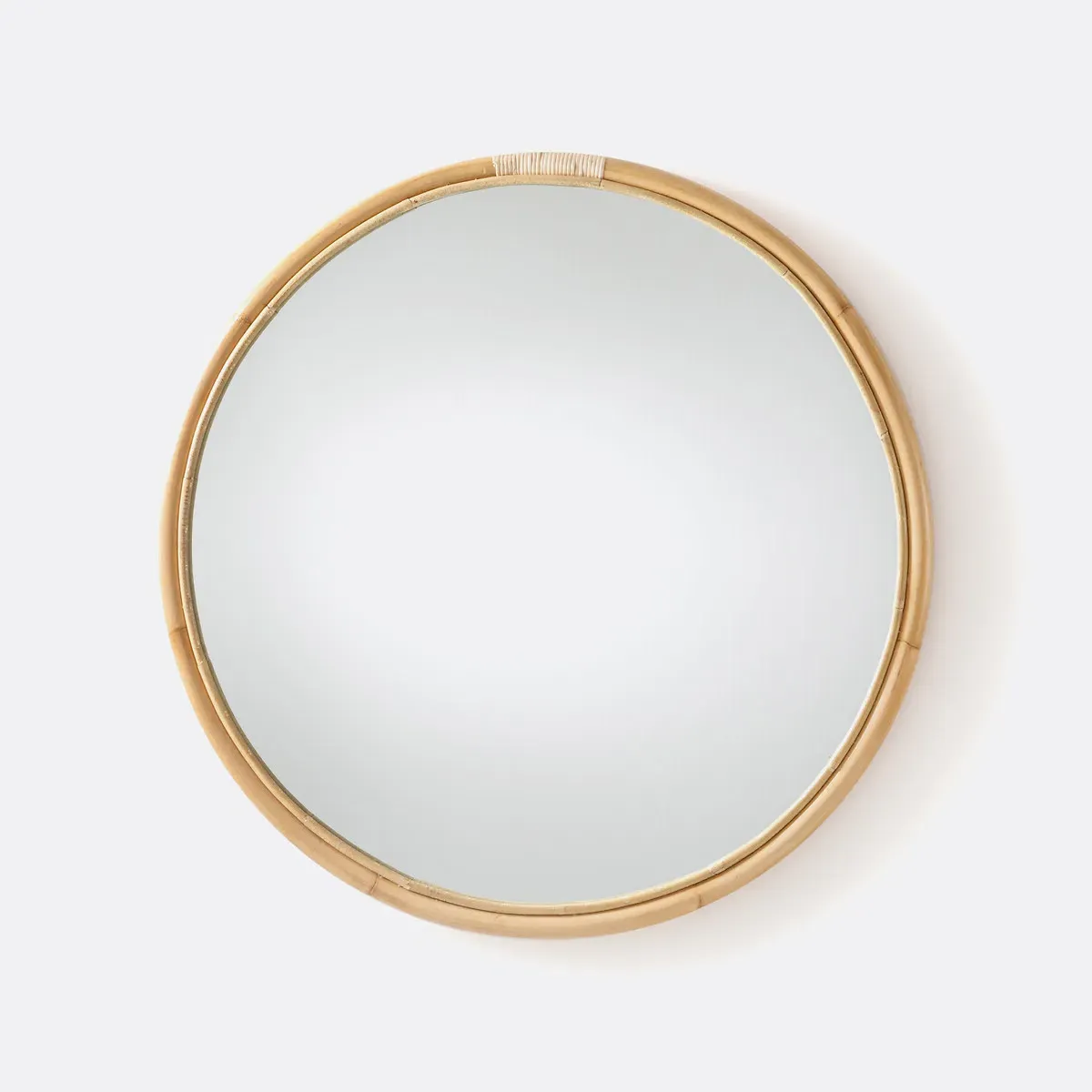 Nogu Round Wall Mirror - Natural, Rattan product