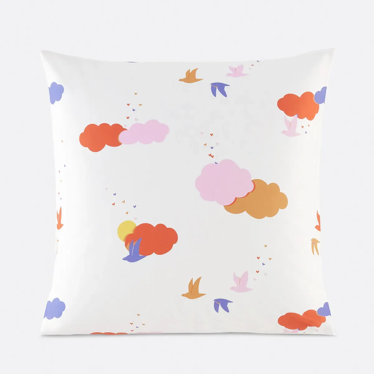 Noki Cloud Print Organic Cotton Pillowcase product