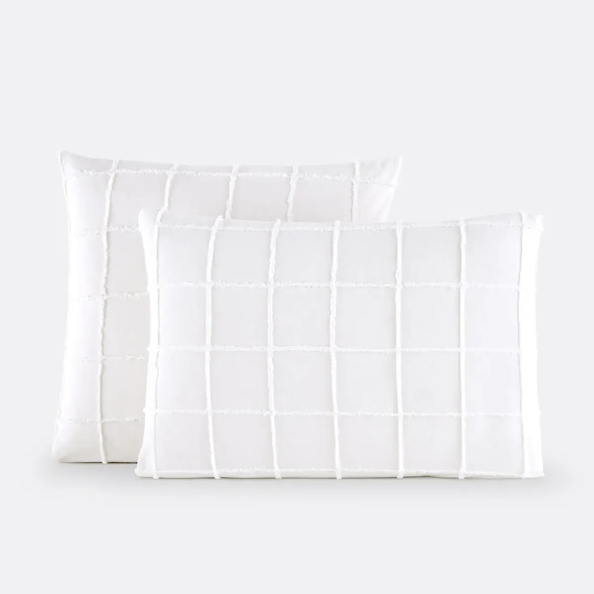 Noémie Tufted Pillowcase - Off-White, Cotton product