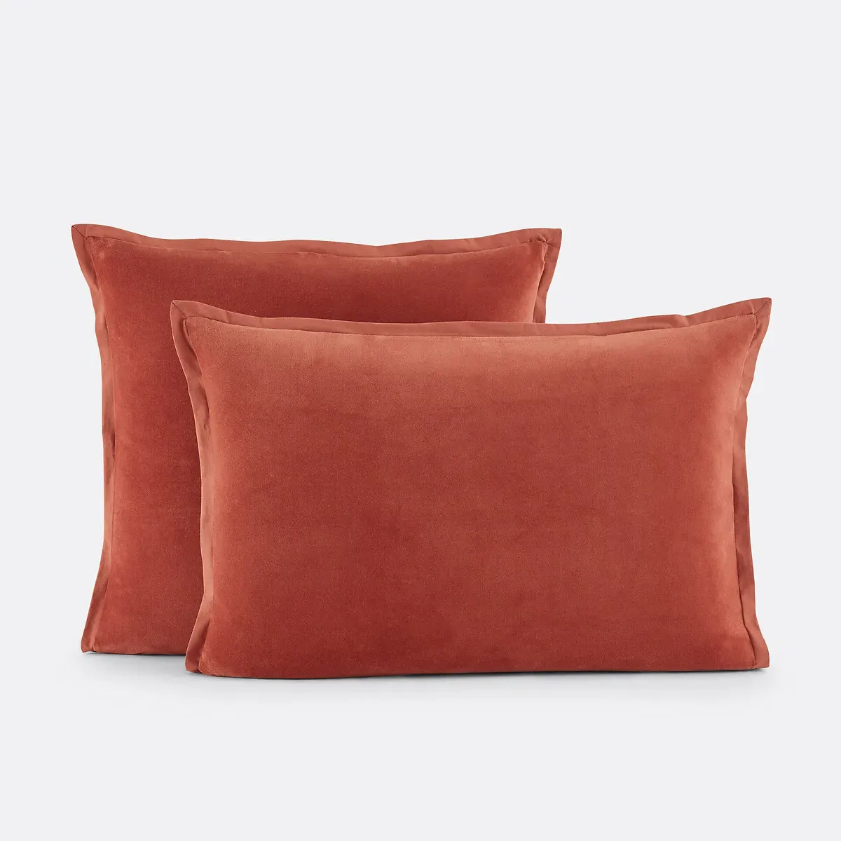 Noria Double-Sided Pillowcase - Sienna, Cotton Velvet product
