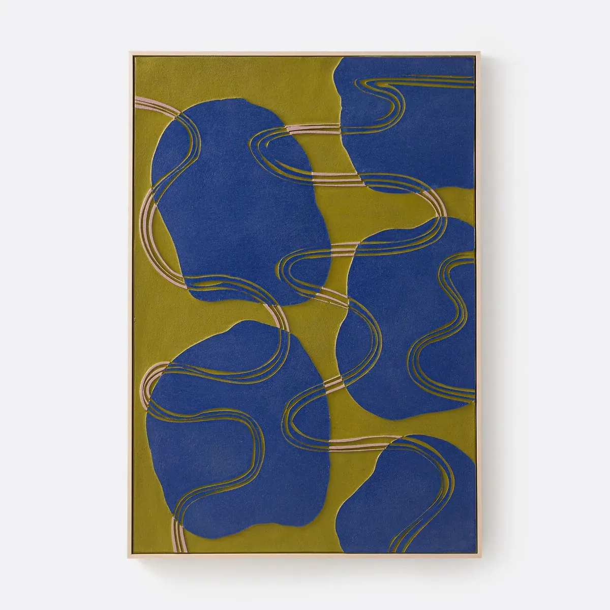 Notton Abstract Print Canvas Wall Art - Multi-Coloured product
