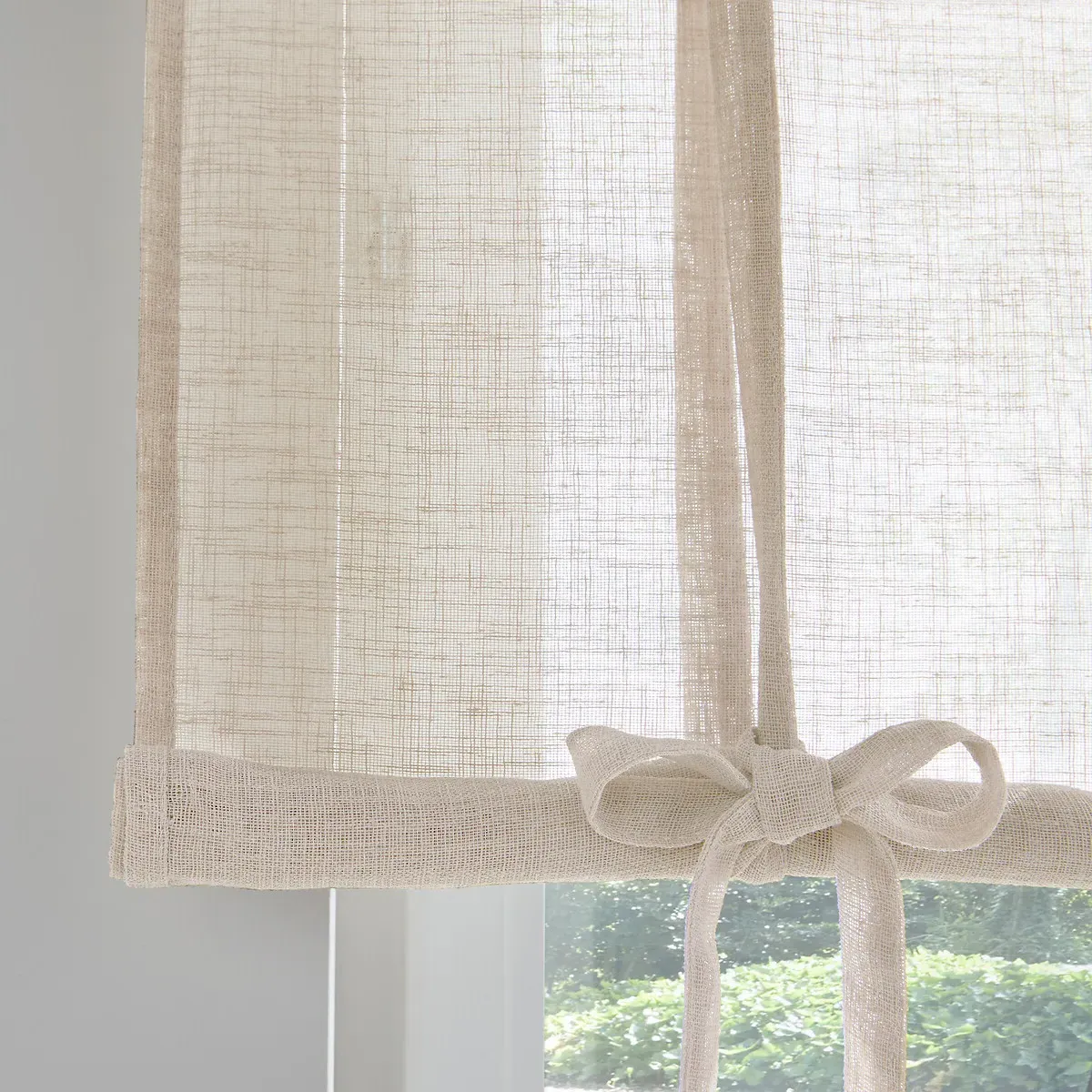 Nyong Roller Blind - Light Taupe Beige, Polyester alternate view