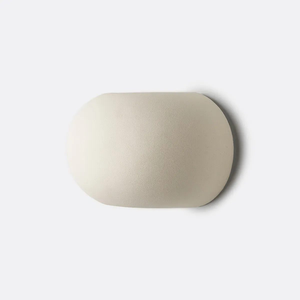 Odea Half-Moon Wall Light - Greige, Ceramic product