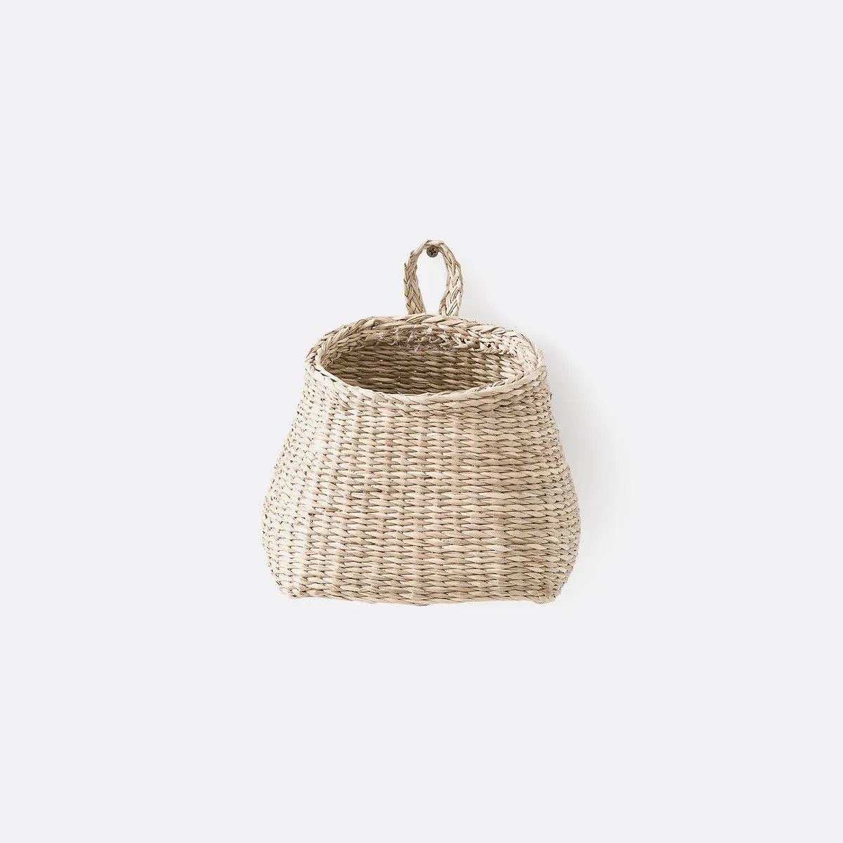 Odura Wall-Mounted Woven Basket - Natural, Straw product