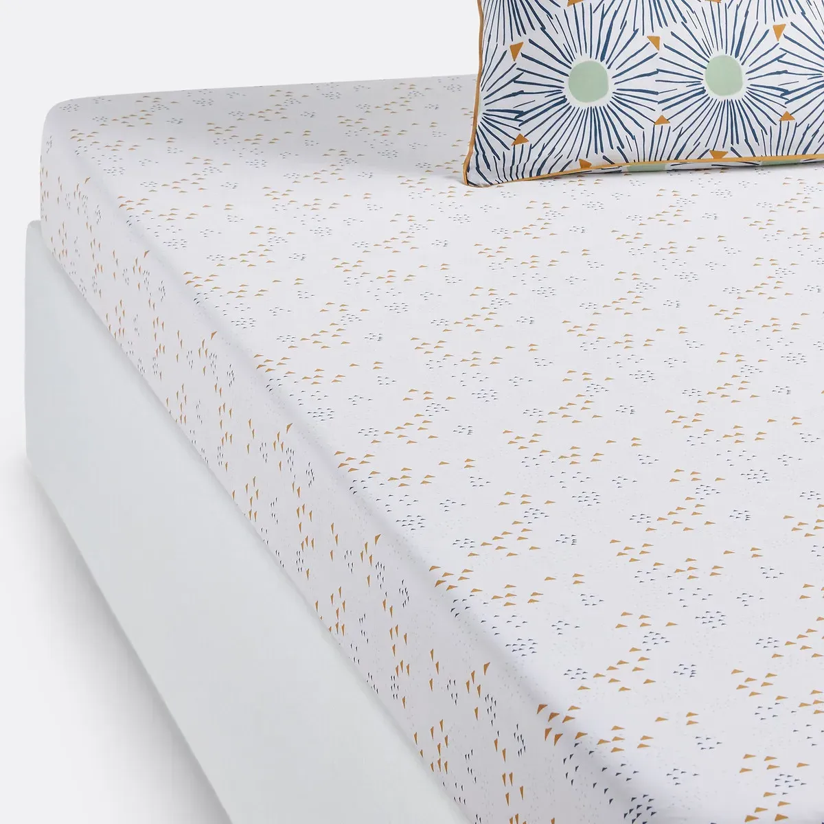 Oja Graphic Fitted Sheet - Printed, Cotton product